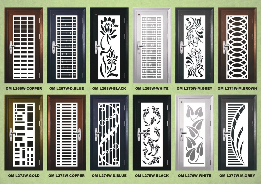 马来西亚柔佛新山 排屋、半独立与独立式住宅安全门和防盗门推荐