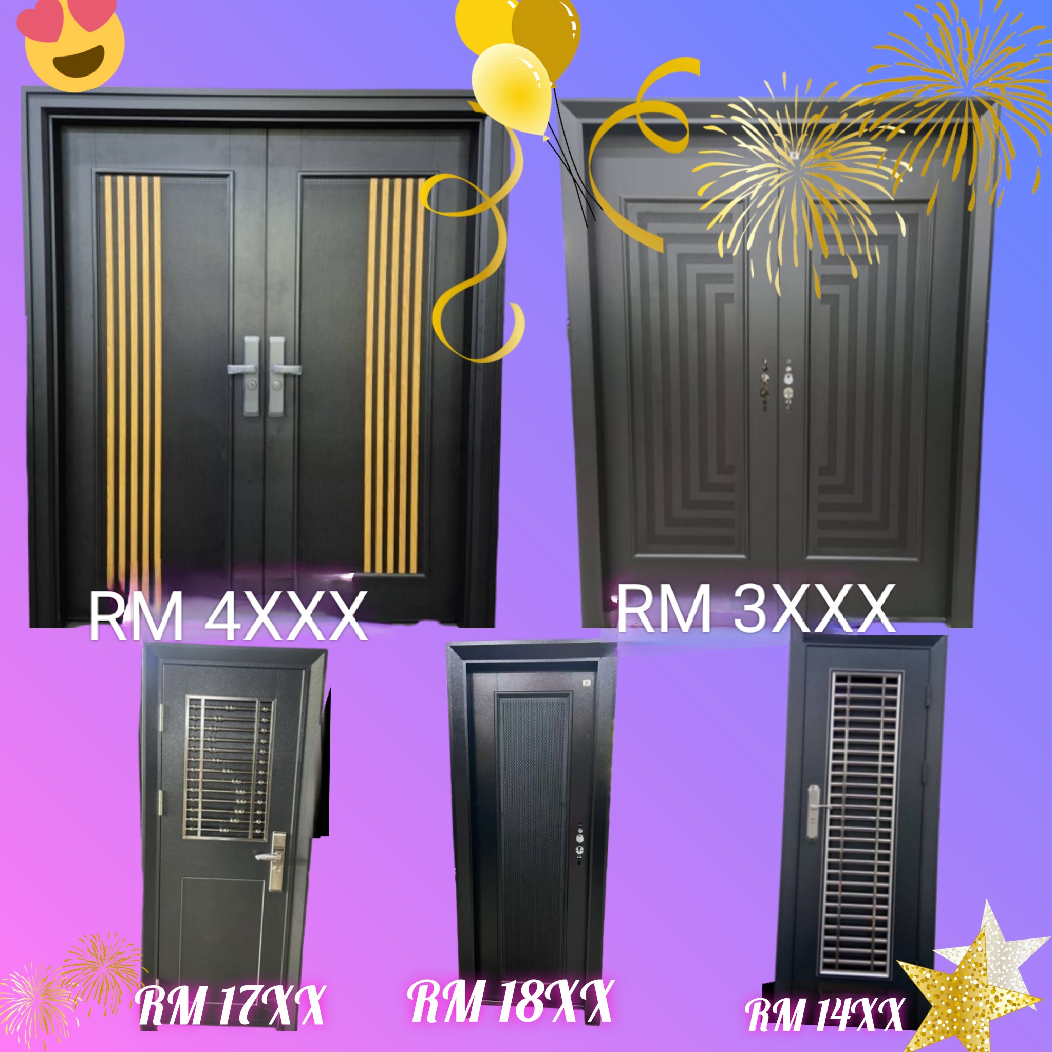 2026 Security Door Valued Buy Promotion In JB